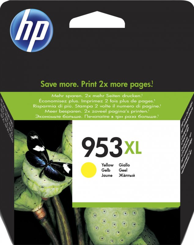 HP 953XL yellow F6U18AE - originální