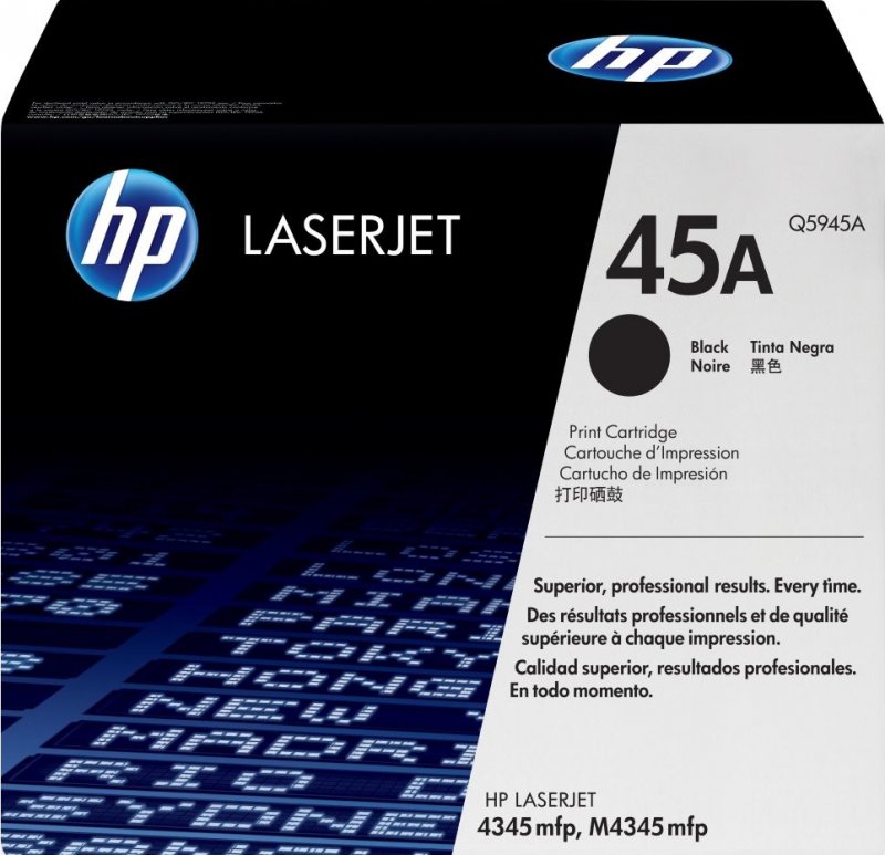 HP 45A black Q5945A - originální
