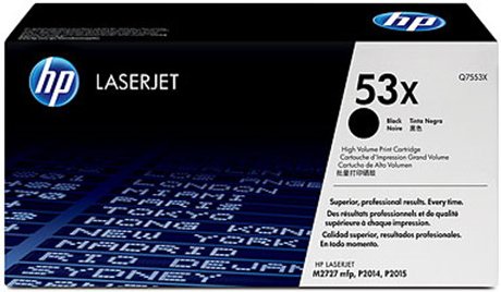HP 53X black Q7553X - originální