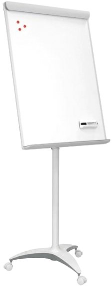 Mobilní flipchart bez ramen - design Grey line P-TF21