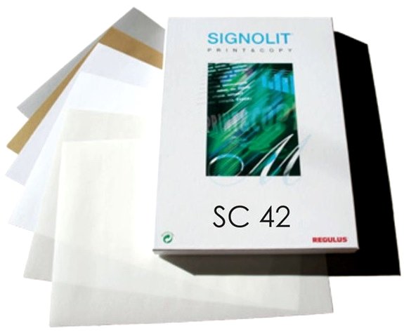 Fólie Signolit SC 42 samolepící čirá - A4 100 listů