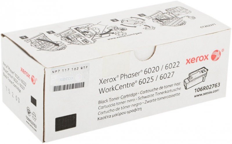 Xerox 106R02763 black - originální